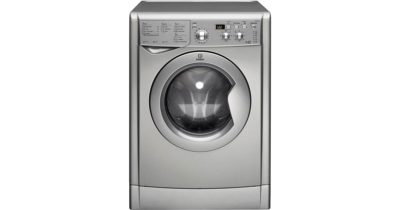 Indesit IWDD7143 7Kg 1400 Spin Washer Dryer in Silver